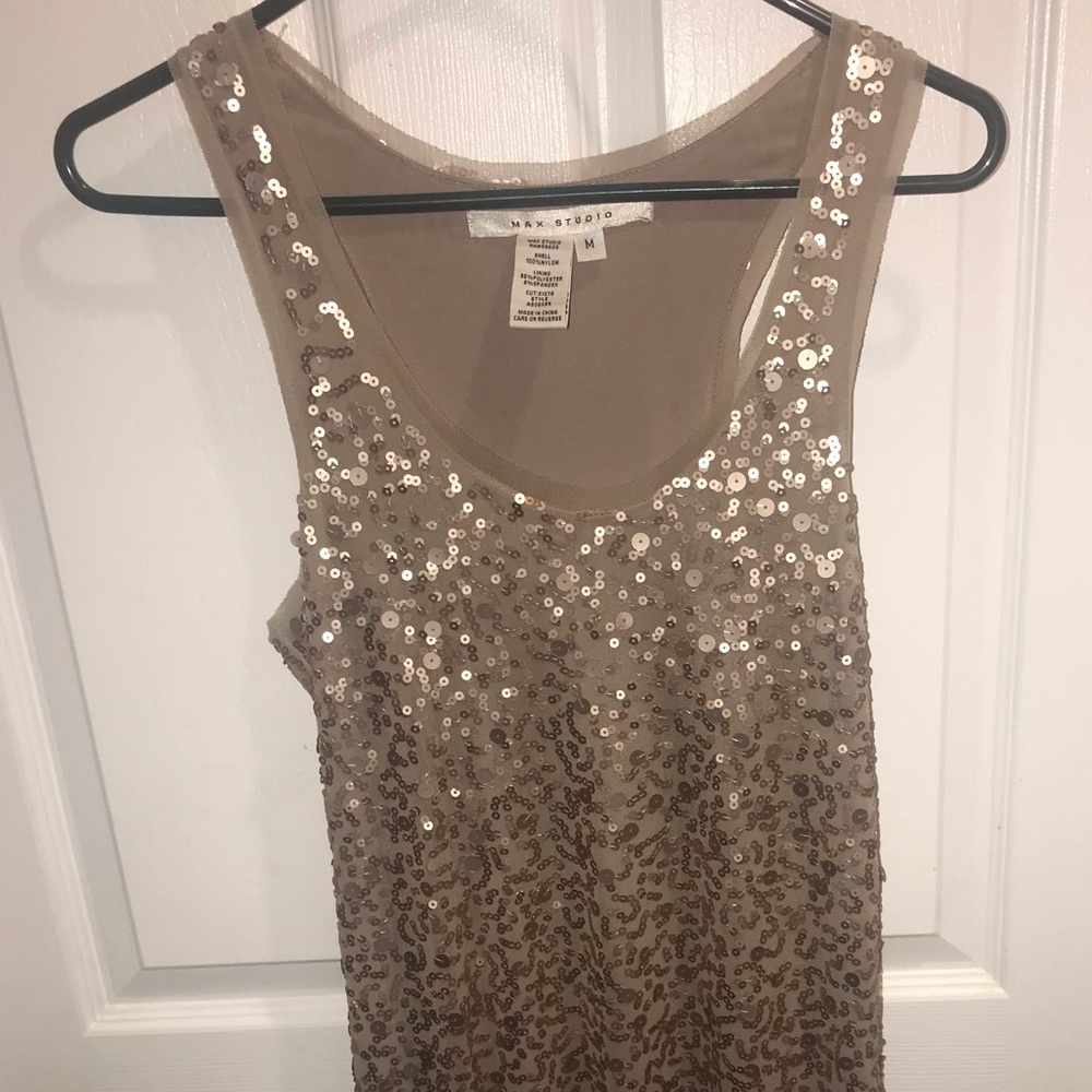 Max Studio Sequin Cocktail Dress
